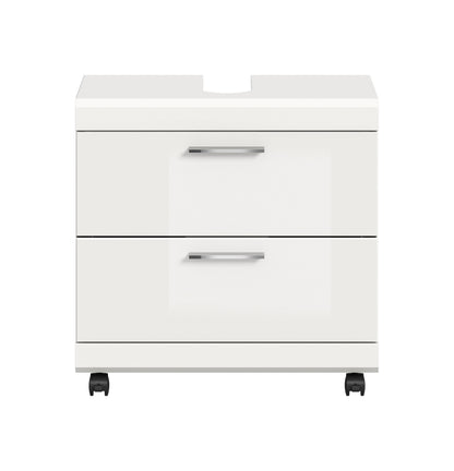 Homes & Jones Waschbeckenunterschrank auf Rollen, Schrank easy to handle