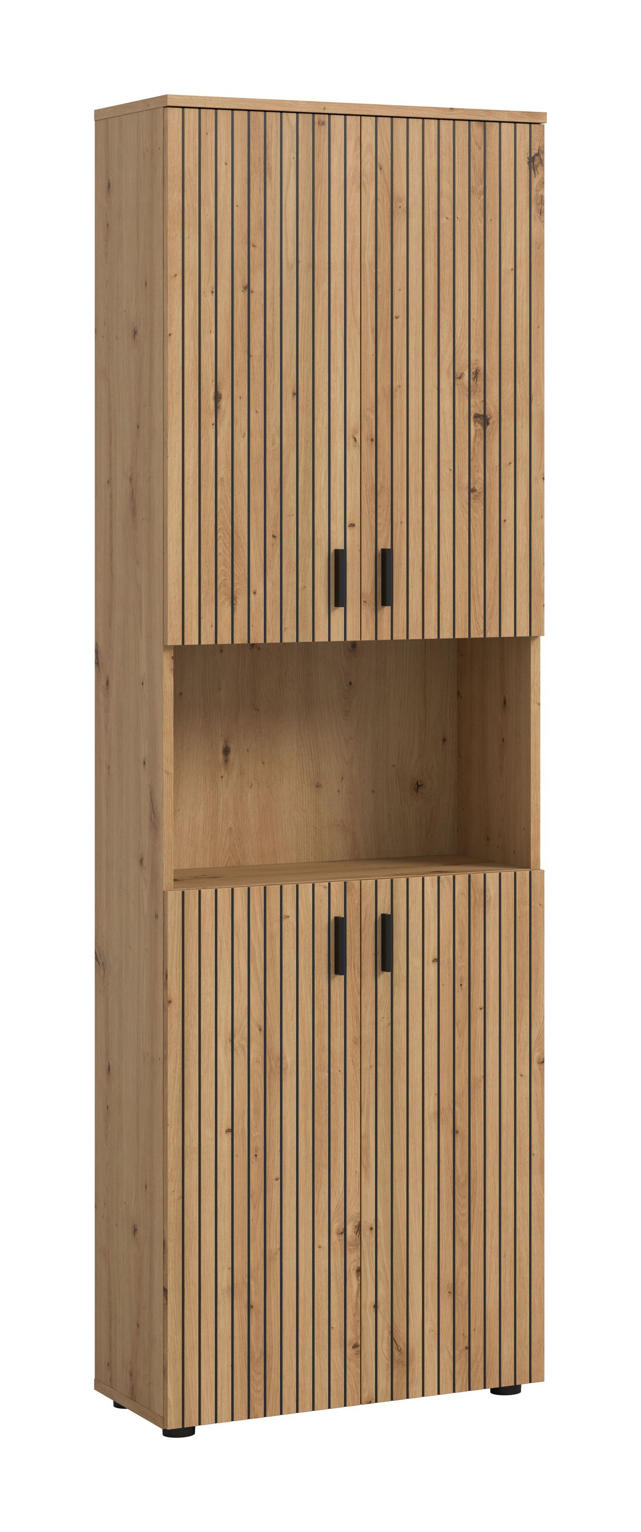Meuble de salle de bain MONE (l/h/p : env. 60/192/30 cm) en cachemire/cachemire