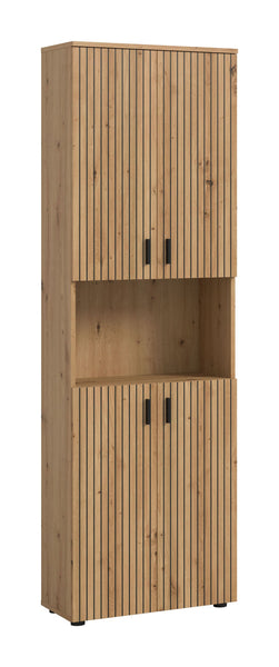 Meuble de salle de bain MONE (l/h/p : env. 60/192/30 cm) en cachemire/cachemire