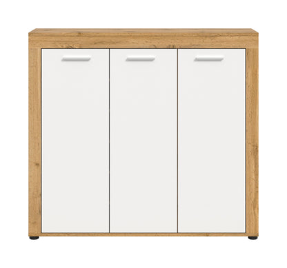 Homes & Jones Schuhschrank 120 cm breite, Garderobenschrank-Universalschrank