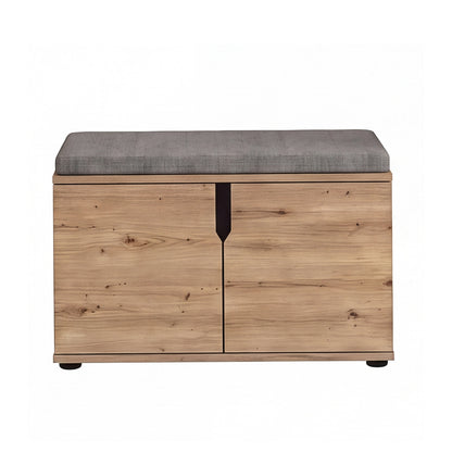 Keno Sitzbank inkl. Sitzkissen (B/H/T: 80x44x37 cm) in Artisan Eiche Nachbildung