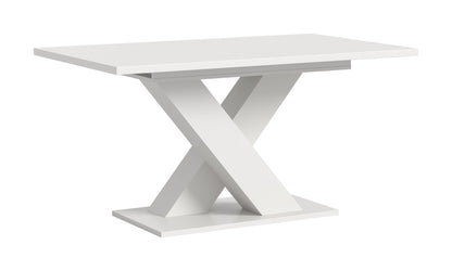 Table de salle à manger MOTION (L/H/P : env. 150/76/90 cm) en blanc/cachemire