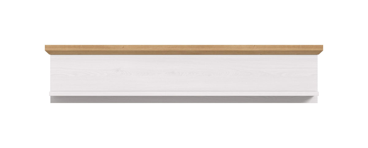 Wall shelf VERONA (W/H/D: approx. 110/23/18 cm) in Sibiu Larch reproduction/Sibiu Larch reproduction
