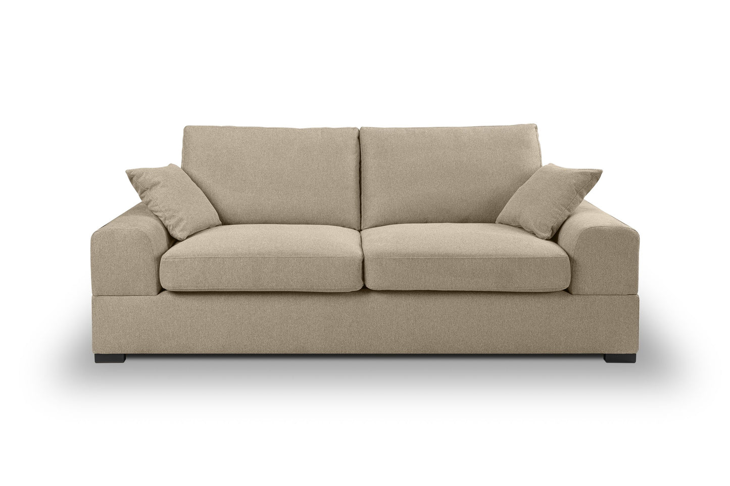 Homes & Jones Sofa 2-Sitzer mit Stoffbezug, Modernes Kompaktes Sofa pflegeleicht