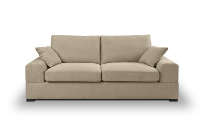 Homes & Jones Sofa 2-Sitzer mit Stoffbezug, Modernes Kompaktes Sofa pflegeleicht