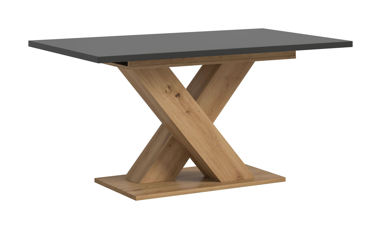 Table de salle à manger MOTION (L/H/P : env. 150/76/90 cm) en blanc/cachemire