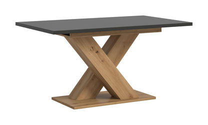 Table de salle à manger MOTION (L/H/P : env. 150/76/90 cm) en blanc/cachemire
