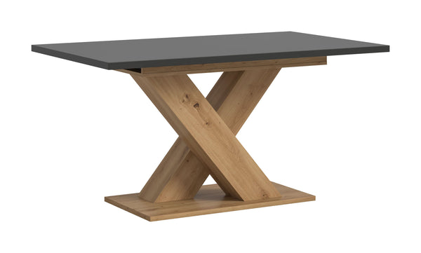 Table de salle à manger MOTION (L/H/P : env. 150/76/90 cm) en blanc/cachemire