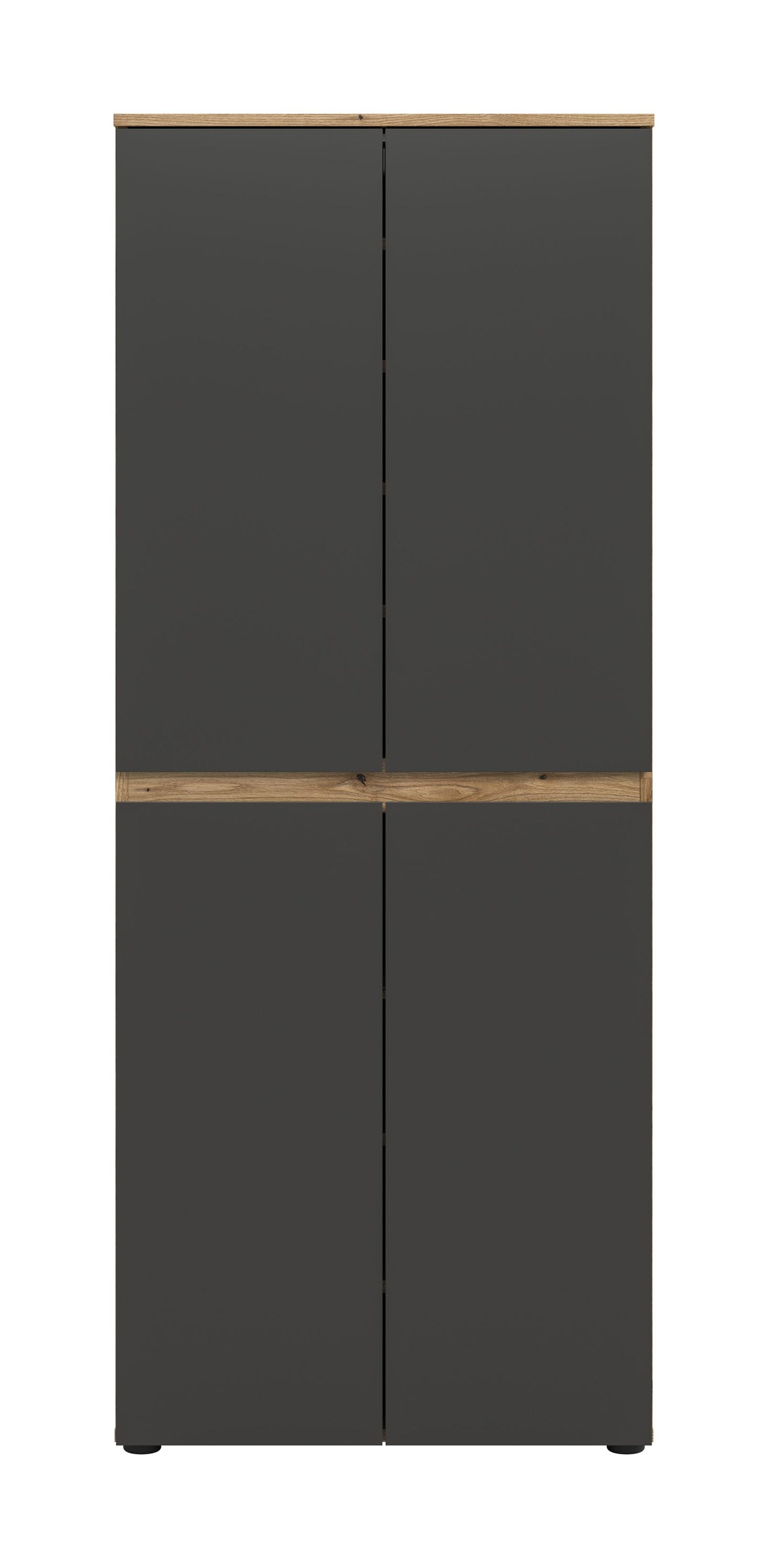 Homes & Jones Universalschrank 70 cm breit,  Mehrzweckschrank, Garderobe, Diele