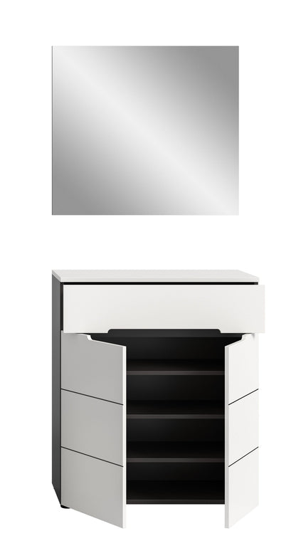 Homes & Jones Garderoben Set 2-tlg., Flurmöbel Set passend für kleine Flure