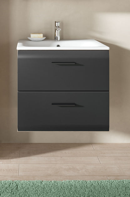 Homes & Jones Waschbeckenunterschrank inkl. Waschbecken, stehend oder hängend