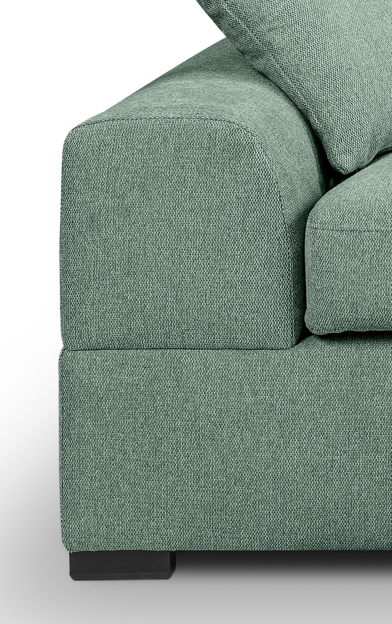 Homes & Jones Sofa 2-Sitzer mit Stoffbezug, Modernes Kompaktes Sofa pflegeleicht