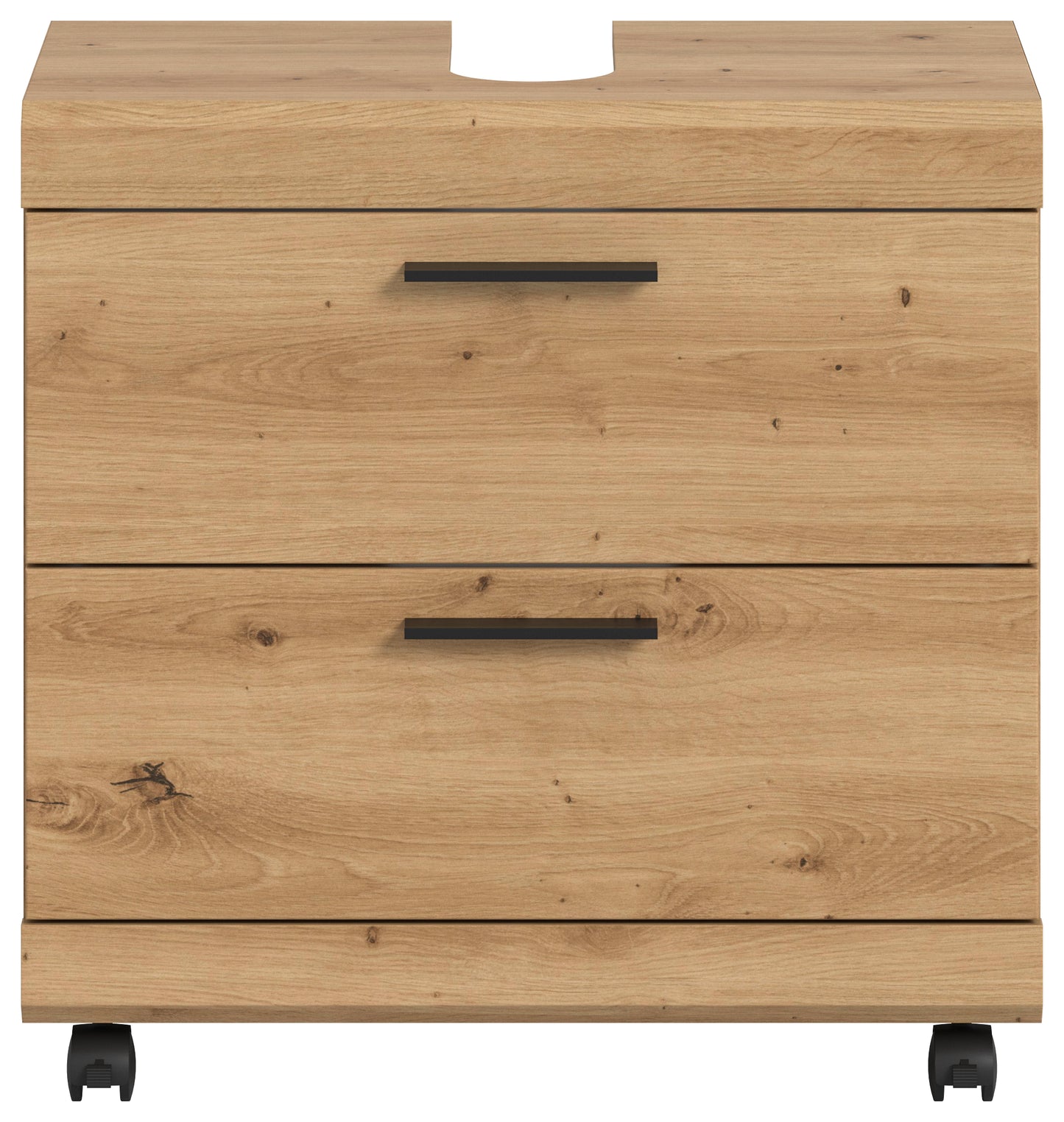 Homes & Jones Waschbeckenunterschrank auf Rollen, Schrank easy to handle