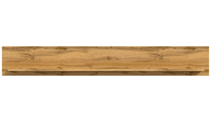 Étagère murale JAM (L/H/P : env. 140/20/15 cm) en imitation chêne Wotan/blanc