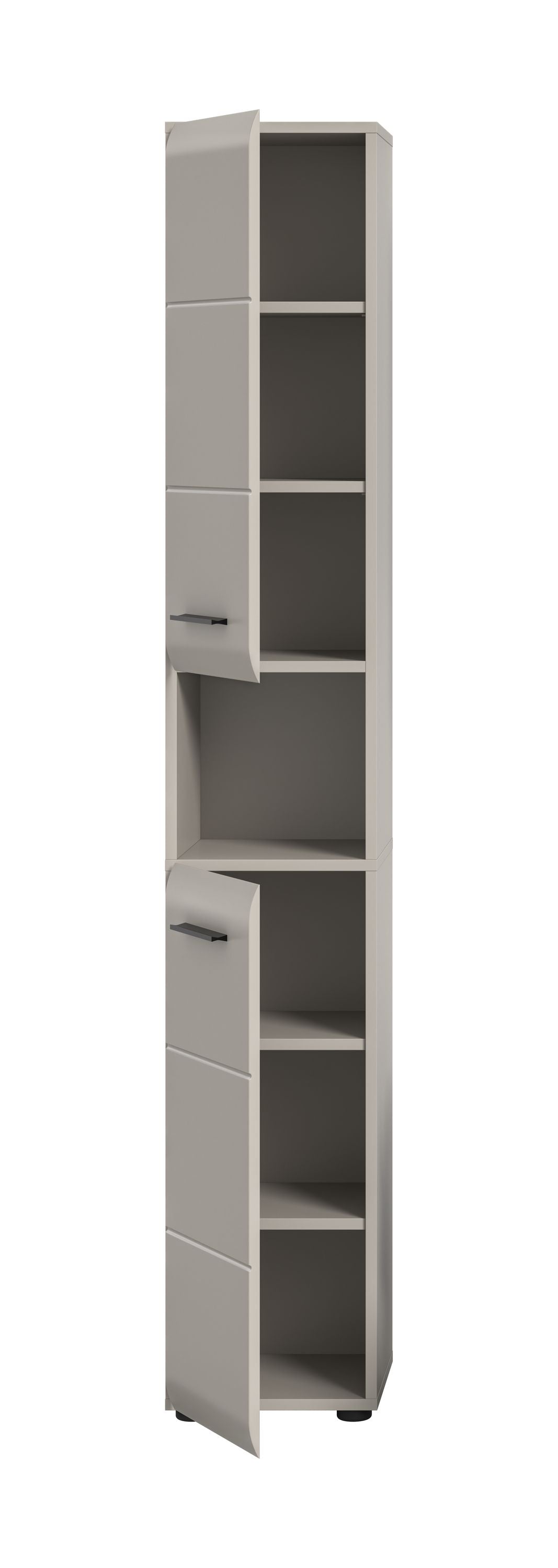 Homes & Jones Badhochschrank schmal 30 cm breit, Badschrank, Badmöbel