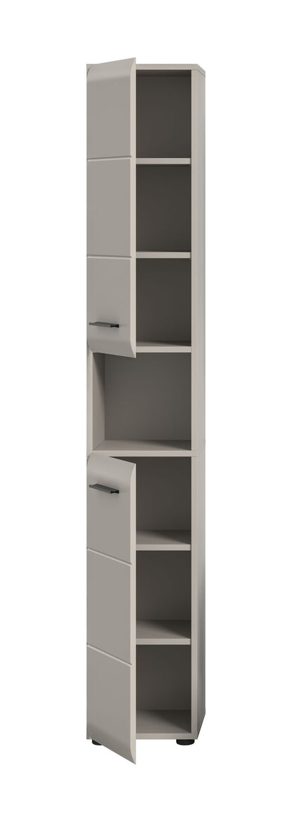 Homes & Jones Badhochschrank schmal 30 cm breit, Badschrank, Badmöbel