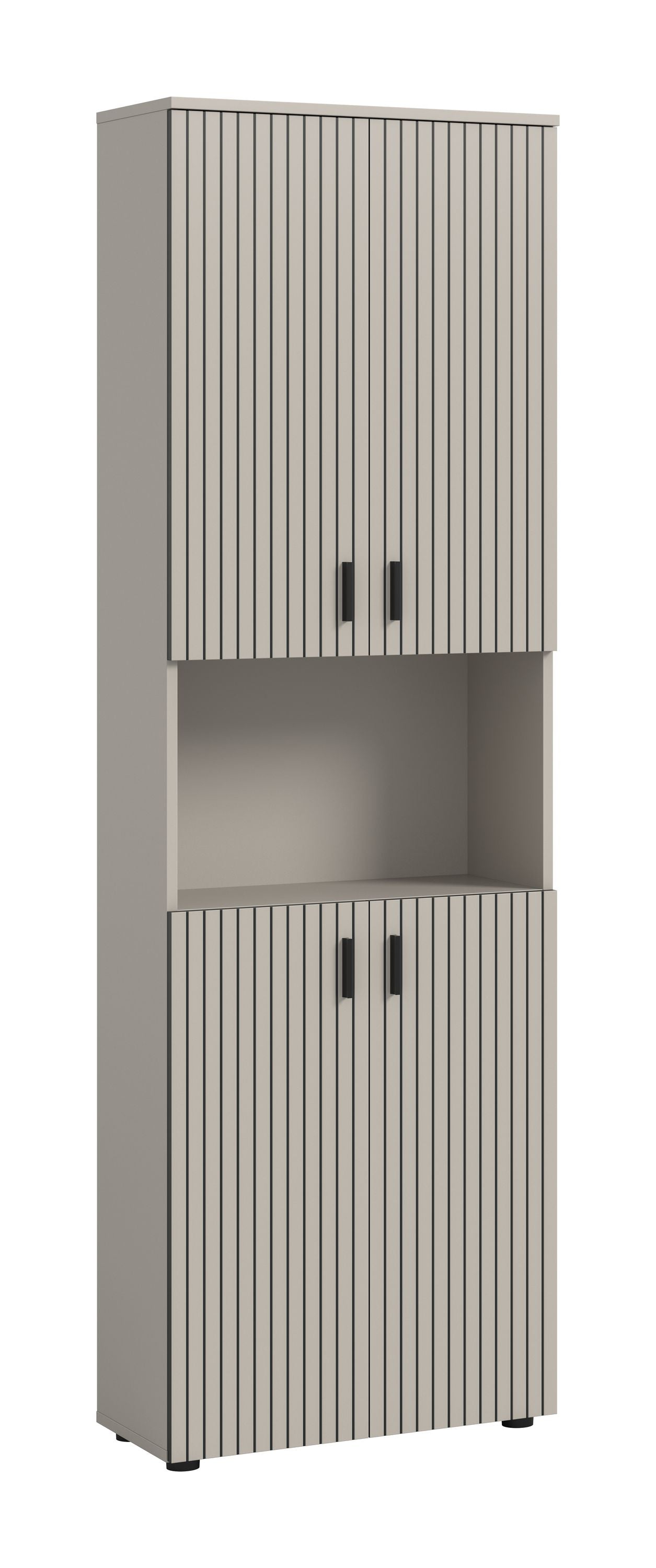 Meuble de salle de bain MONE (l/h/p : env. 60/192/30 cm) en cachemire/cachemire