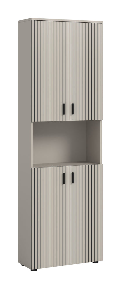 Meuble de salle de bain MONE (l/h/p : env. 60/192/30 cm) en cachemire/cachemire
