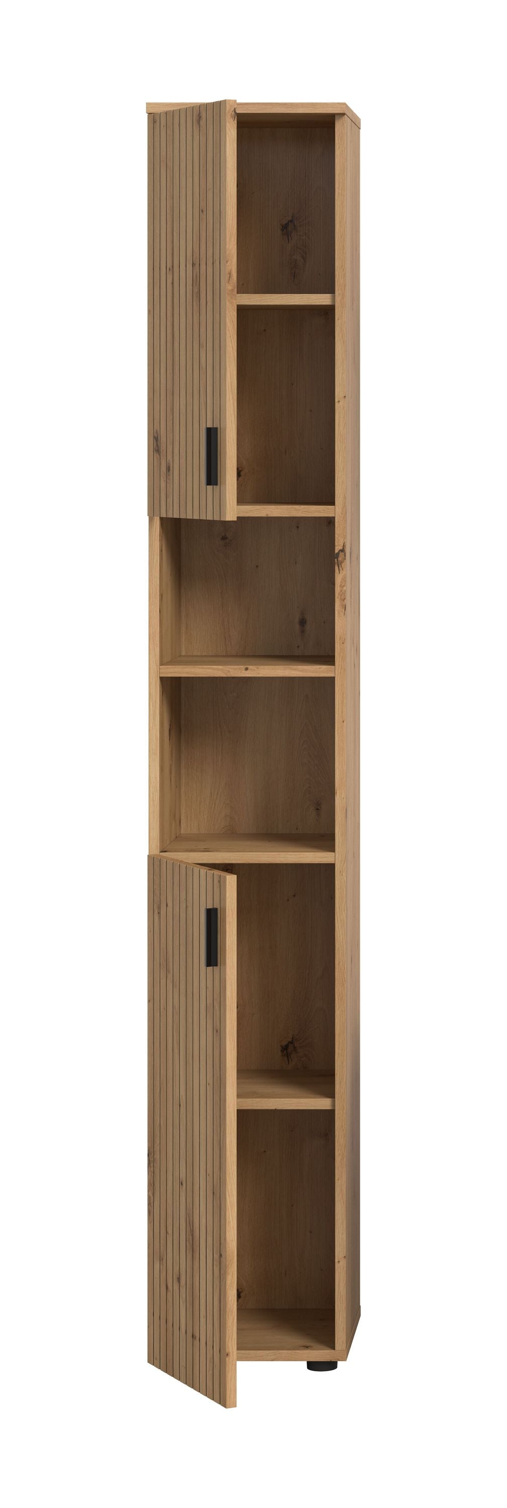 Meuble de salle de bain MONE (l/H/P : env. 30/192/30 cm) en cachemire/cachemire