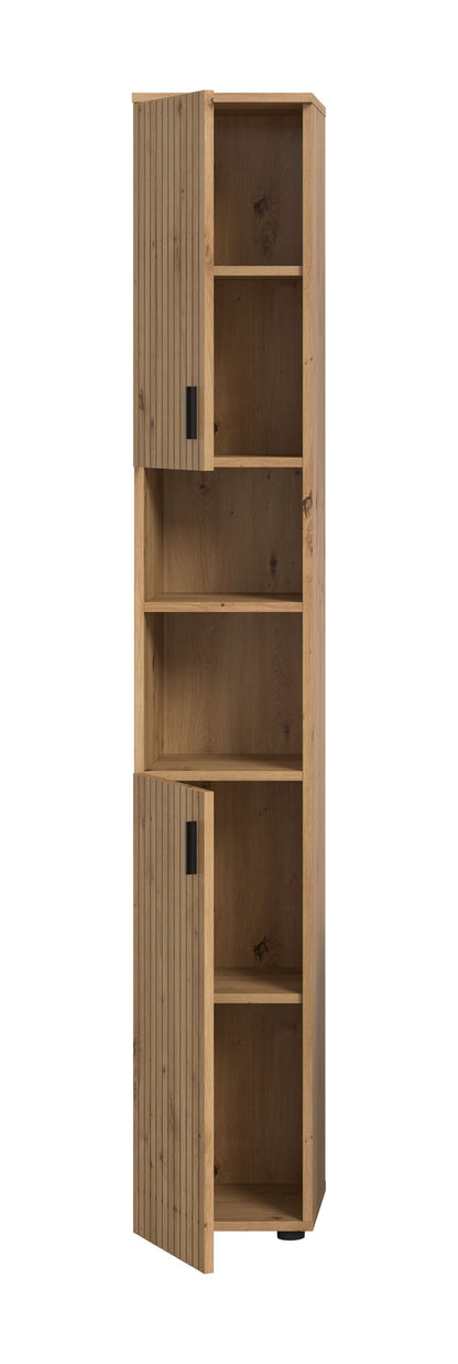 Meuble de salle de bain MONE (l/H/P : env. 30/192/30 cm) en cachemire/cachemire