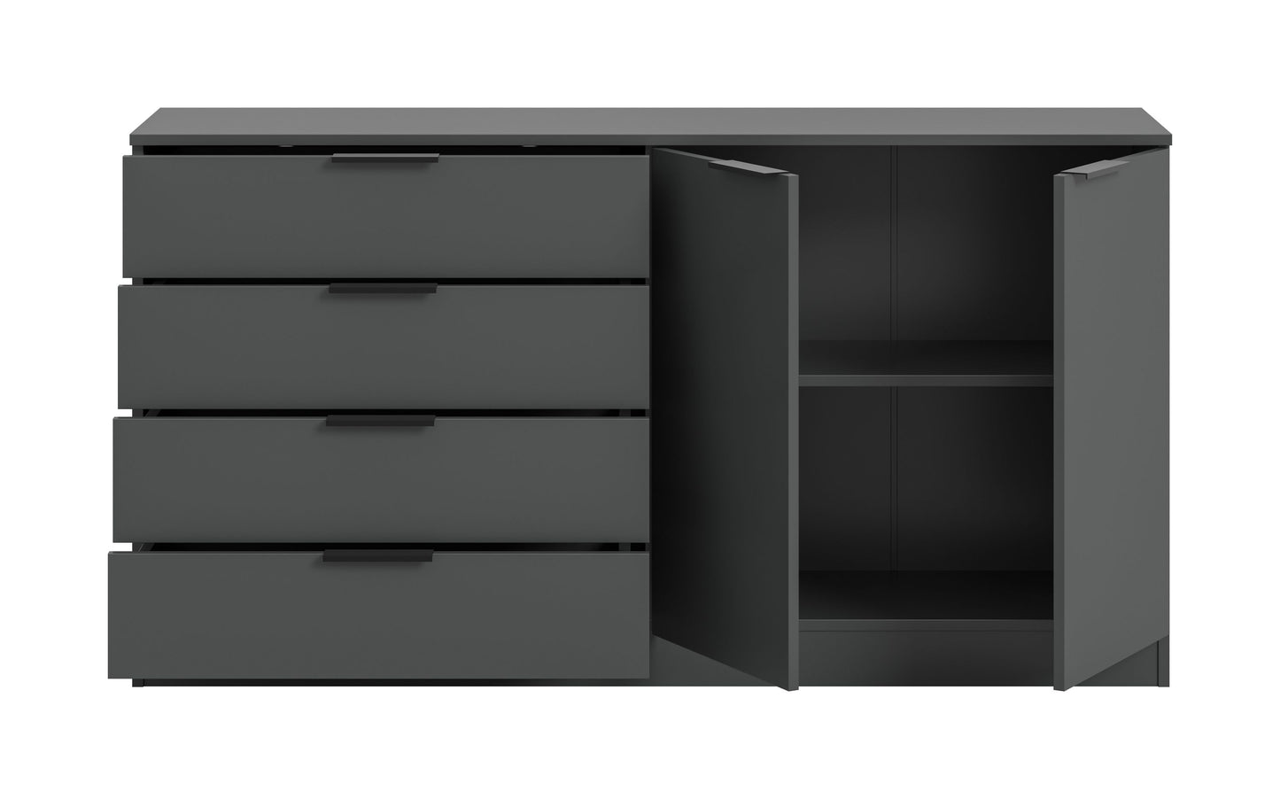 Homes & Jones Sideboard-Kommode, Wohnzimmerschrank-Universalschrank, Wohnmöbel