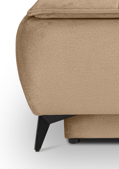 Canapé convertible Sendi – Luxueux canapé en velours avec fonction couchage