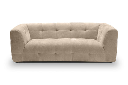 Homes & Jones Sofa 2,5-Sitzer Modernes Polstersofa m. Stoffbezug in Flachgewebe