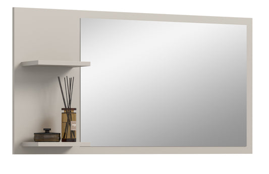 Miroir STATION (L/H/P : env. 106/55/16 cm) en Cachemire/verre miroir