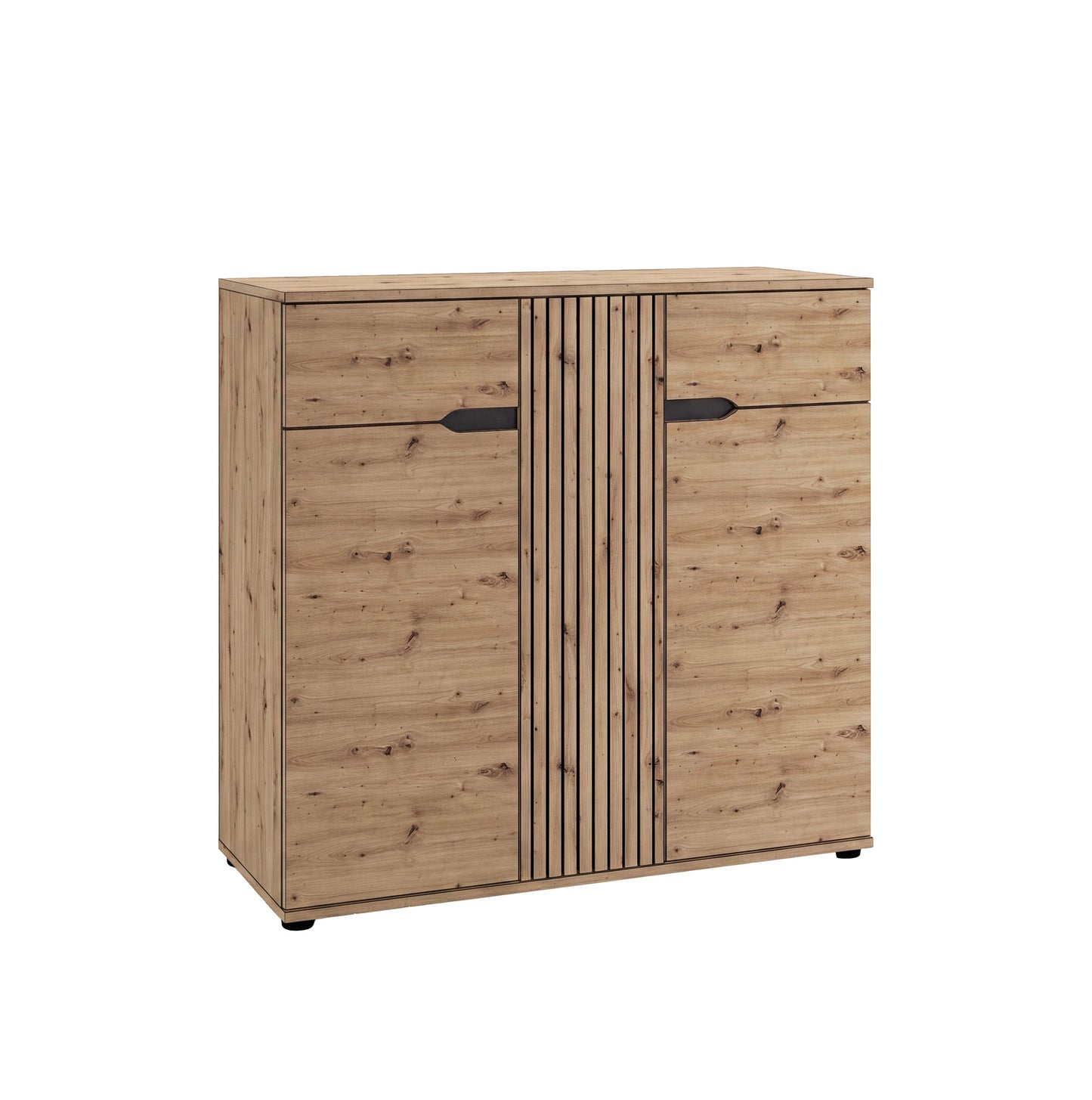 Keno Schuhkommode (B/H/T: 104x98x37 cm) in Artisan Eiche Nachbildung