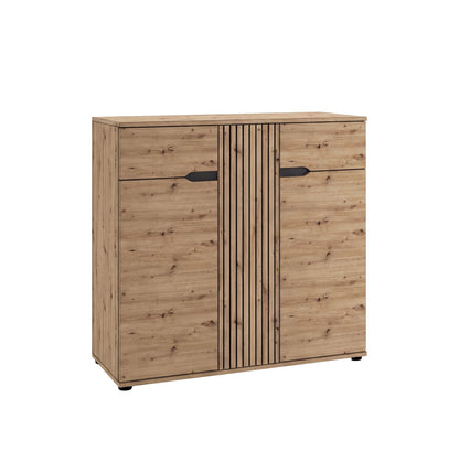 Keno Schuhkommode (B/H/T: 104x98x37 cm) in Artisan Eiche Nachbildung