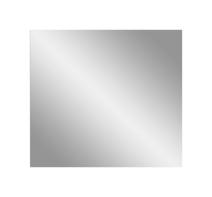 Quadratischer Spiegel mit glatter, reflektierender Oberfläche