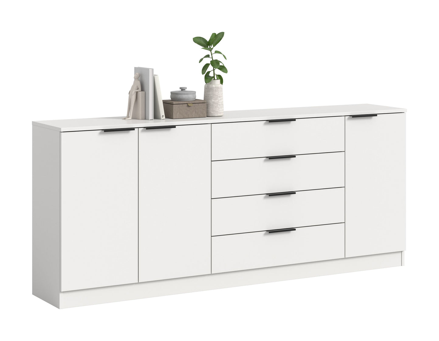 Homes & Jones Sideboard-Kommode, Wohnzimmerschrank-Universalschrank, Wohnmöbel