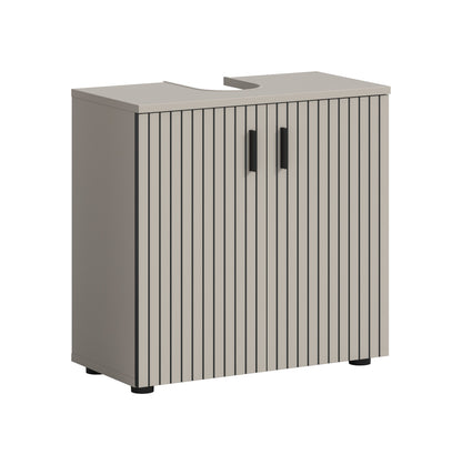 Meuble sous-lavabo MONE (L/H/P : env. 60/59/30 cm) en cachemire/cachemire