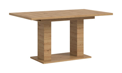 Table de salle à manger MOTION (L/H/P : env. 150/76/90 cm) en blanc/cachemire