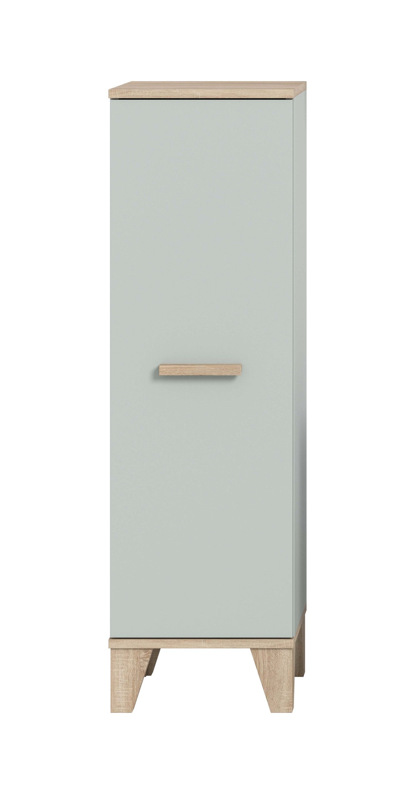 Meuble de salle de bain STAR (L/H/P : env. 34/116/31 cm) en vert clair/vert clair
