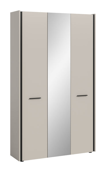 Garderobenschrank EMIL (B/H/T: ca. 107/190/37 cm) in Kaschmir/Kaschmir