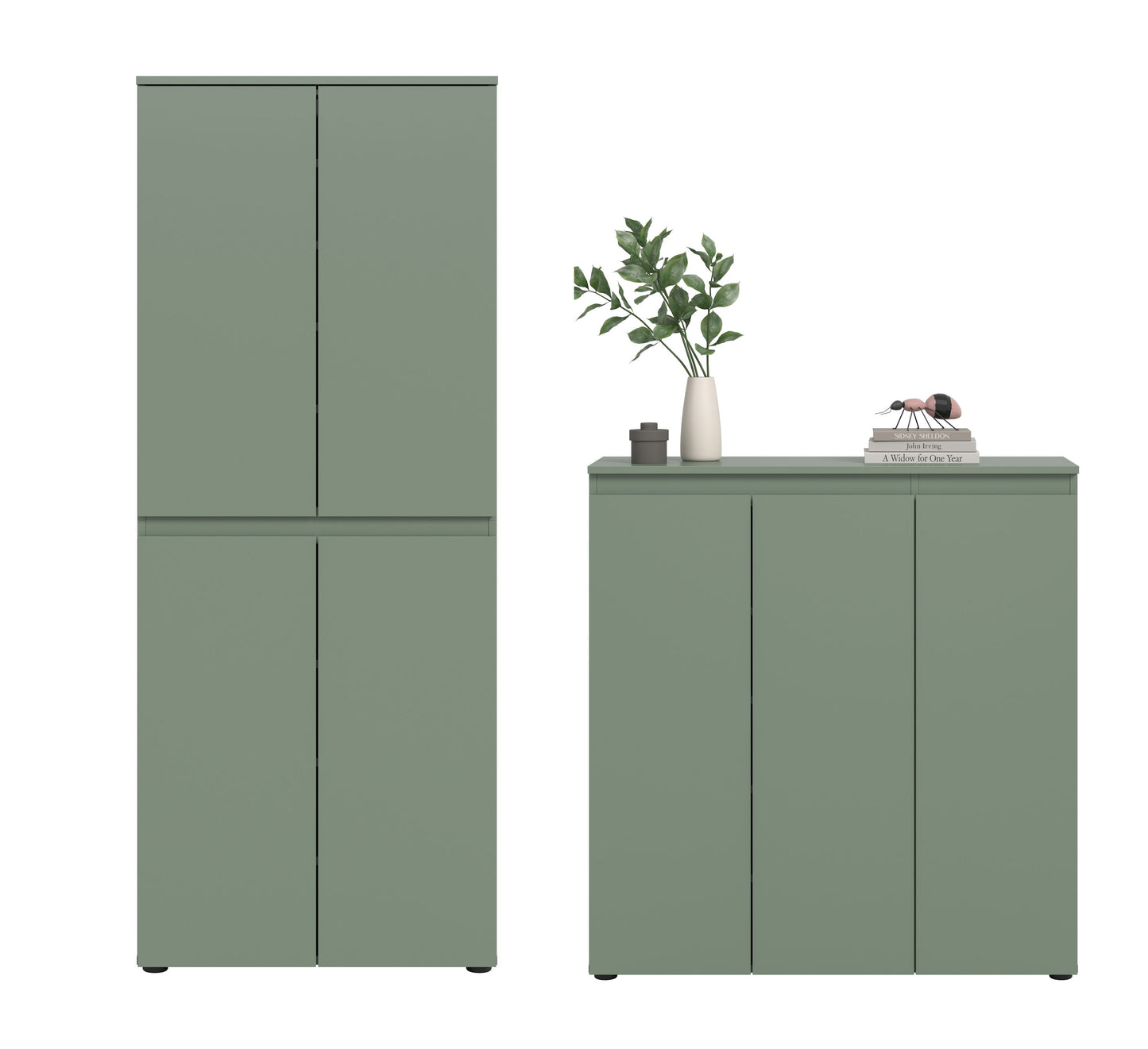 Homes & Jones Universalschrank 2-tlg., Mehrzweckschrank, Breite Gesamt 190 cm
