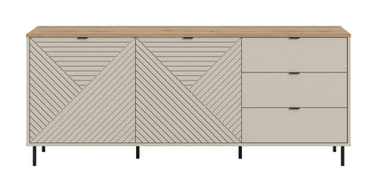 Homes & Jones Sideboard-Wohnzimmerschrank mit Schubladen, Wohnzimmermöbel