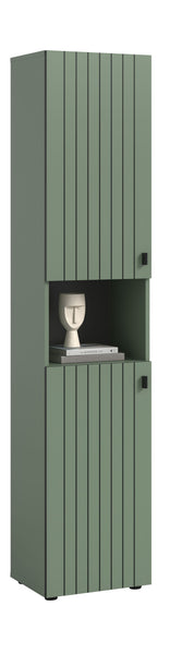 Armoire de garde-robe STATION (L/H/P : env. 40/192/37 cm) en Smoke Green/Smoke Green