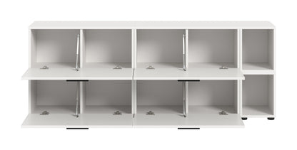 Homes & Jones Wohnwand 2-tlg. TV Möbel Modular Lowboard, Wohnzimmerschrank