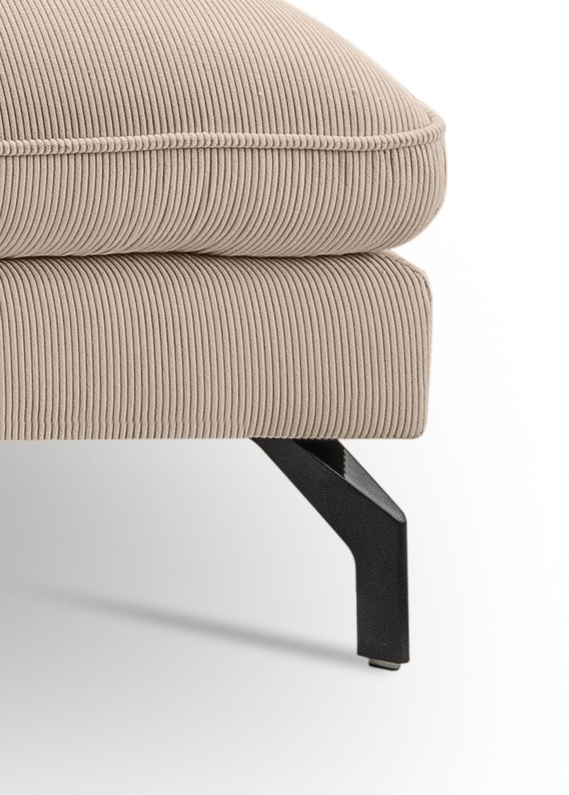 Homes & Jones Ecksofa Wohnlandschaft mit Webstoff-Bezug, Sofa in U-Form