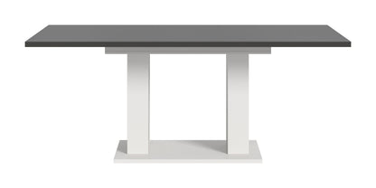 Table de salle à manger MOTION (L/H/P : env. 150/76/90 cm) en blanc/cachemire