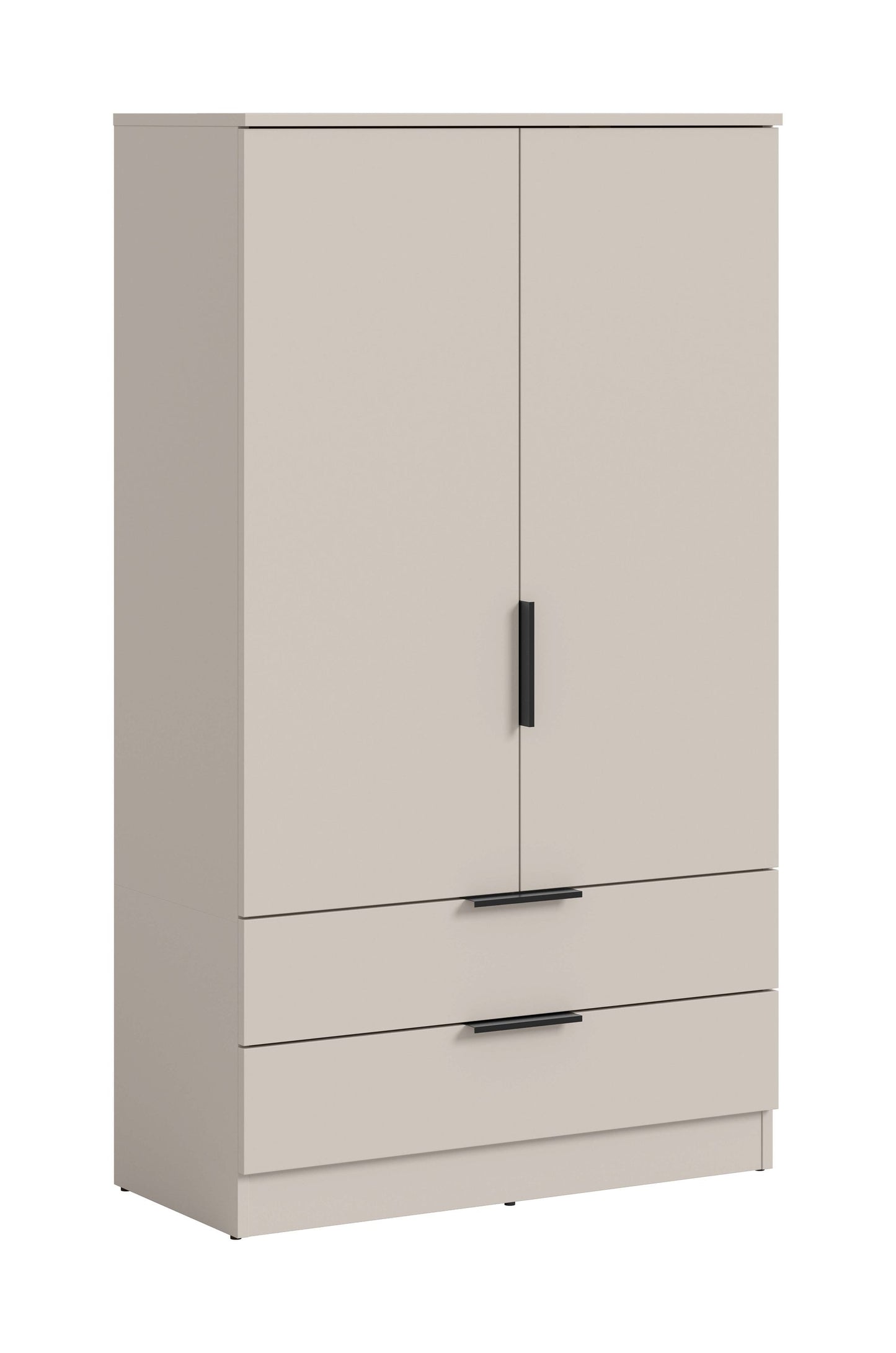 Armoire à linge COPENHAGUE (l/H/P : env. 80/140/37 cm) en anthracite/anthracite