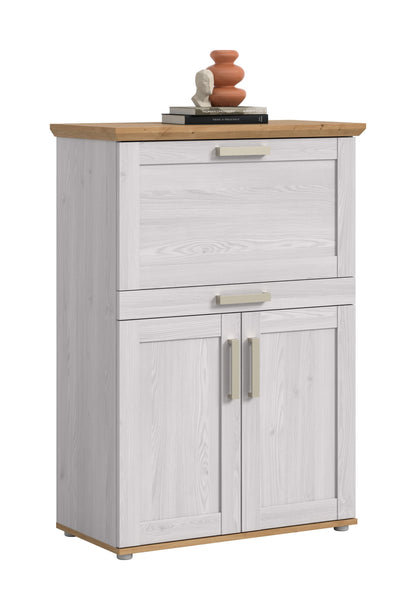 Secretary VERONA (W/H/D: approx. 84/122/42 cm) in Sibiu Larch Reproduction/Sibiu Larch Reproduction