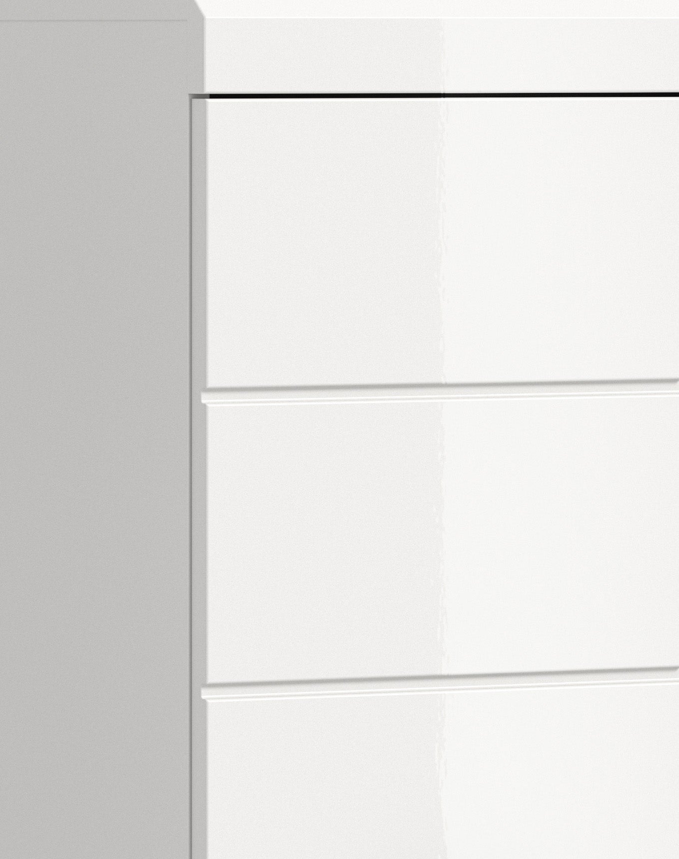 Homes & Jones Badezimmerset 4-tlg., Badezimmer Set mit Badschränken und Spiegel