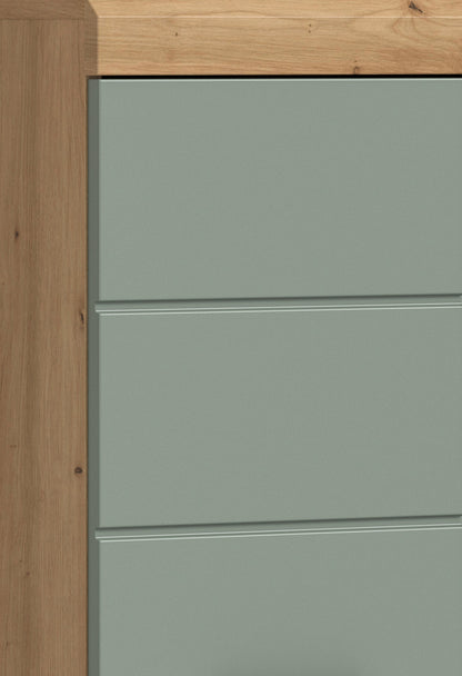 Homes & Jones Badezimmerset 2-tlg., Badezimmer Set mit Badschrank und Spiegel