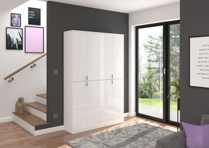 Homes & Jones Universalschrank Set 2-tlg., Garderobenschrank, Flurschrank
