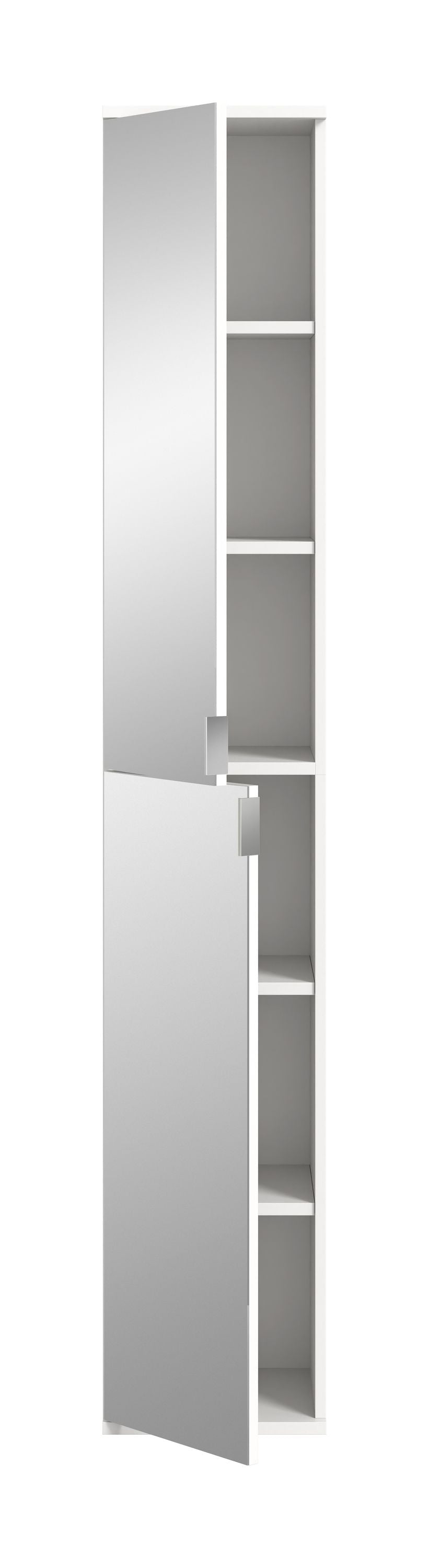 Homes & Jones Schränke 2er Set, 1x Schrank mit Spiegelfront ,1x Schrank mit Tür