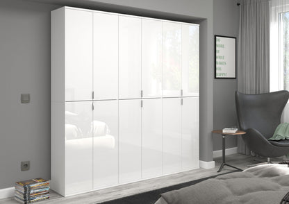 Homes & Jones Schränke 3er Set,3x Schrank mit Türen, Schlafzimmerschrank System