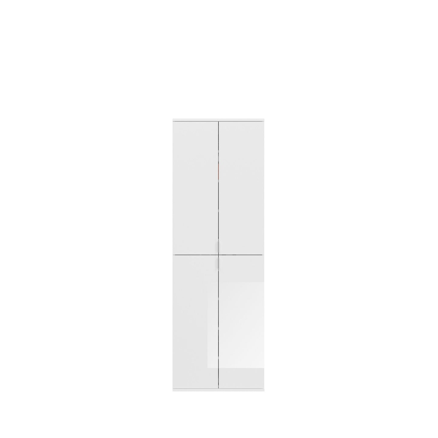 Homes & Jones Schränke 2er Set,1x Schrank mit Türen,1x Schrank mit Glasfronten